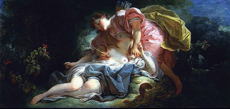 Jean-Honore Fragonard Cephale et Procris Sweden oil painting art